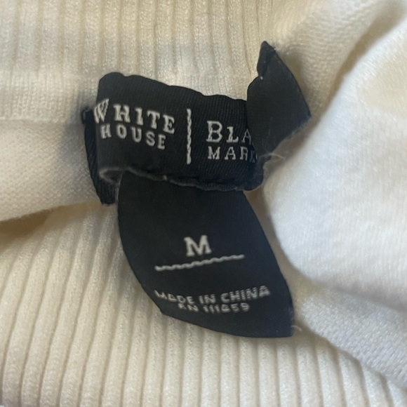 White House Black Market White Turtleneck Sweater - Picture 12 of 15
